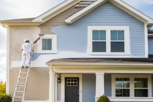 Professional exterior house painting
